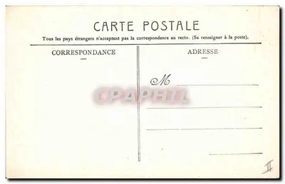 Souvenir d'Auvergne — dekor kwiatowy i ptaki — L'Hirondelle, Paryż, nr 2 — Rewers