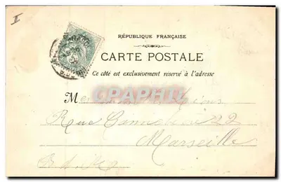 Nîmes — Pałac Sądowy — wydawca Molototaine & Léonard, nr 357 — Rewers