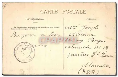 NANCY — O Palácio de Justiça — Tribunal de Primeira Instância — La Lorraine Illustrée, n°88 — Verso