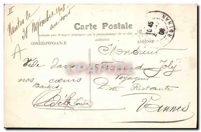NANTES — Il Palazzo di Giustizia — Grand-Pont e Panetteria, C. G. — Verso