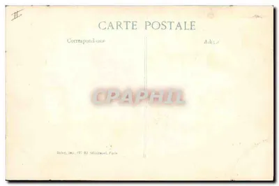 Albert — Praça do Palácio de Ville — destruído em 1914 — Editor E.D. — Série 15 — Verso