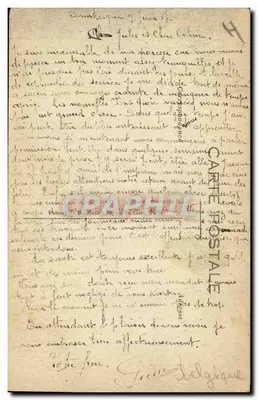 Ingang van Ypres (België) — De Grote Oorlog 1914-16 — Visé Paris 771 — Fot. Express — Achterkant