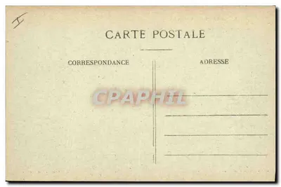 Arras — Detalhes da catedral após incêndio e bombardeio, rua de Meaulens — Charles Ledieu, editor Arras — Verso