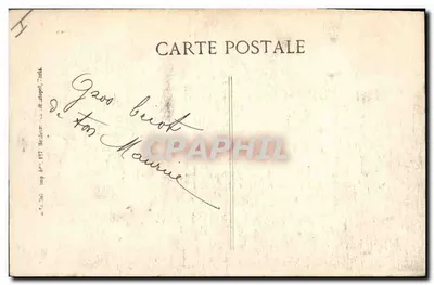 Villers-au-Bois — A Igreja — Editor Visté, Paris, N° 1233 — Verso