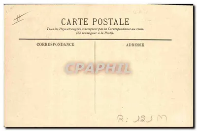 Auvergne — La Bourrée — LL. — Rewers