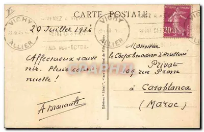 Jonge bourbonnese — Bourbonnaise — Lit. J. Lalanne, n°5 — Achterkant