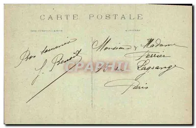 Rueil — Fundação Cognac — A. Ossart, Rueil — Verso