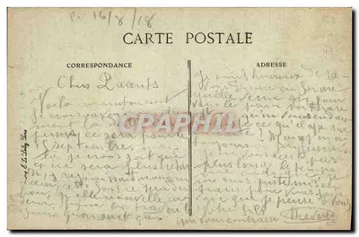 Saint-Cizier — Stary Zamek — A. Gauthier, wyd., Saint-Cizier — Rewers