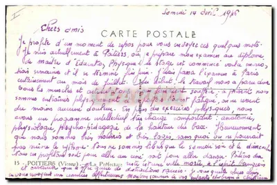 Poitiers — Prefektura — wydawca Cim — Rewers