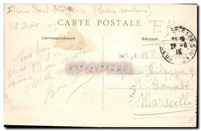 Parthenay (D.S.) — Podprefektura — wydawca Renard zakazany — Rewers