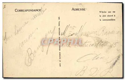 PARIS — A Prefeitura de Polícia — LL, n° 573 — Verso