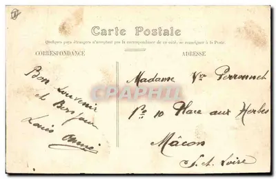 Rochefort-sur-Mer — Ogród Prefektury — G.P. 49 — Rewers