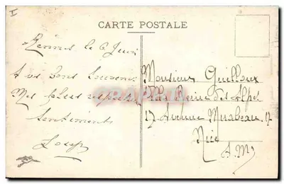 Rennes - A Prefeitura — editor não identificado, n° de série 38 — Verso