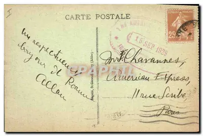 Roanne — Podprefektura — wydawca Idéel, nr 5020 — Rewers