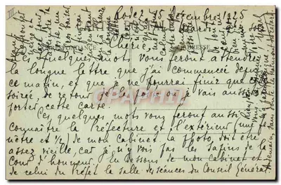 Rodez (Aveyron) - Plac Prefektury — Imp. Carrère, Rodez, n°49 — Rewers