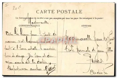 « Flamberge », Destroyer d'Escadre — A. Bougault, n° 443 — Rewers