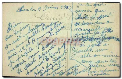 Marine de guerre — Le « Foudre » — LL. — Rewers