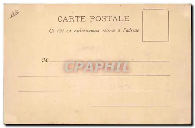 O 'Frient' — navio militar francês — Fototipia A. Bergeret e Cie, Nancy — Verso