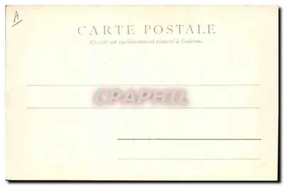 Fleurus — Navire di guerra all'orizzonte — Editore TRUY 1906 — Verso