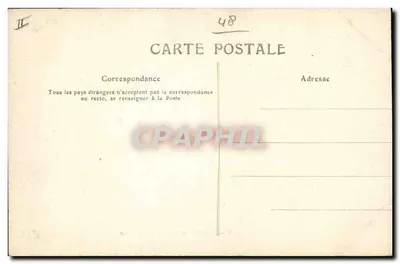 MENDE - Grotte de Saint-Privat — editor não identificado, n° de série 30 — Verso