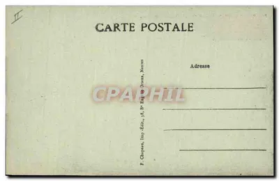 Piriac-sur-Mer (Loire-Inf.) — A Gruta da Senhora — F. Chapeau, Nantes — Verso