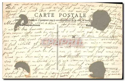 Orléans — Palácio de Justiça — editor B. F. Paris, n° 18 — Verso