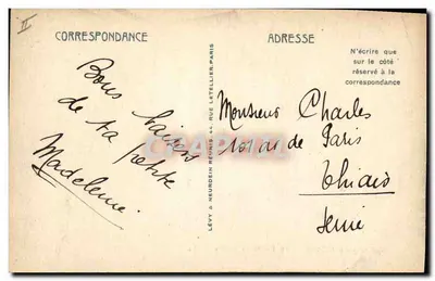 Orléans — O Palácio de Justiça — LL — Verso