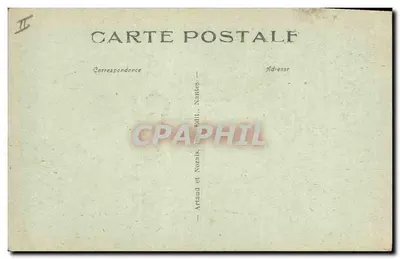 Orléans - O Palácio de Justiça e a rua de la Bretonnerie — Artaud e Nozais, Nantes, Editor — Verso