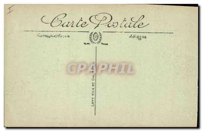 Cemitério Americano em Belleau — Ruínas da Grande Guerra — Editor Paris n° 640 — Verso