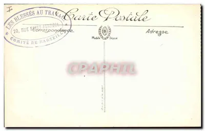 Bazylika Alberti (Somma) — po bombardowaniu — Visé Paris n° 643 — Rewers