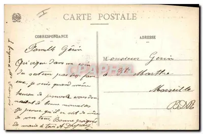 Raon-l'Étape (Vosges) — destruição voluntária pelos Alemães — Ad. Waick, Saint-Dié, n°11087 — Verso