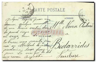Arras — Ruine dopo i bombardamenti tedeschi — LL, n°420 — Verso