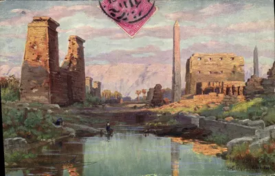 Ruínas de Karnak e o segredo do lago — editor Homme & Johns, Dreux