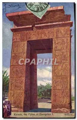 Karnak, o Pylône de Éuergetès I — editor J. Martin, série 1004/3