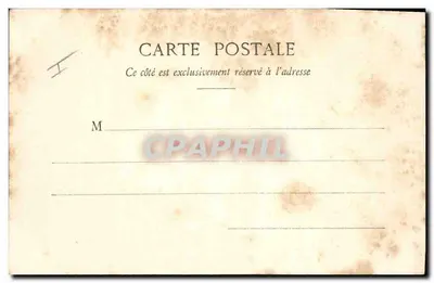 Paris - O Palácio da Justiça & a Capela Santa - editor S. L. B. n°53 — Verso