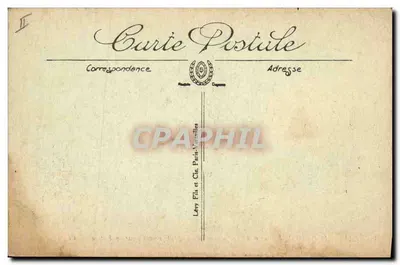Pau — Het Paleis van Justitie en het Monument van de Kinderen die voor de Vaderland stierven — L.L. n° 157 — Achterkant