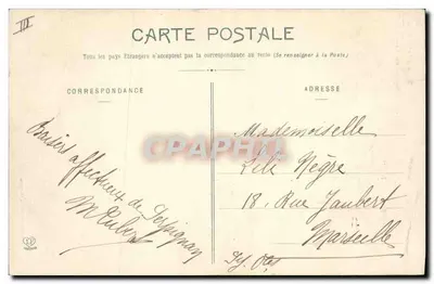Pałac Sądowy — Perpignan — Fototypia Labouche Frères, Toulouse — Rewers