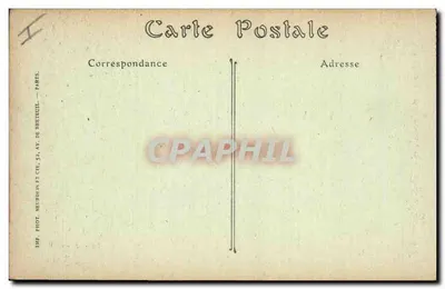 Soissons — Der Cloister-Platz und die Kathedrale — Impr. Phot. Neurouin & Cie, Soissons — Rückseite