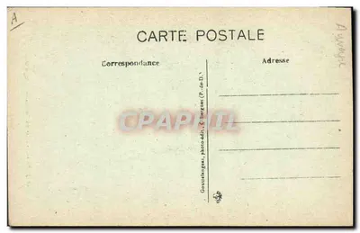 Landschap van Auvergne — G. d'O. — Achterkant