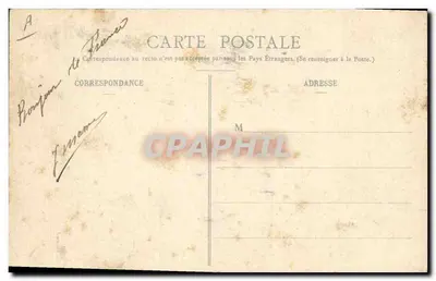 Scènes Bourbonnaises — La Bourrée Bourbonnaise — H. Baguet, Moulins, n°1 — Achterkant