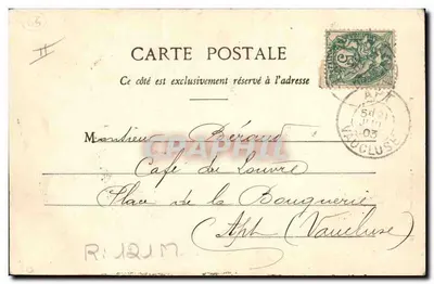 Auvergne - Paysannes revenant du Marché — P. Julliot, Cravant-Fermont, n°214 — Verso