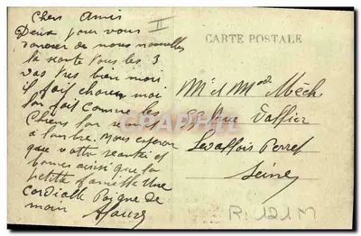 Scena di vita ad Auvergne — Rosino se Morido — editore MT — Verso