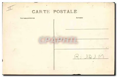 De Eerste Lach — scène van huishoudelijke levens — LE BOURBONNAIS, n° 3092 — Achterkant
