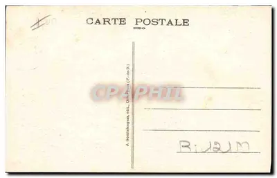 Jovem Auvergnat — L'Auvergne — G. D'O. - 1026 — Verso