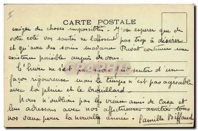 A Auvergne Pittoresque — Uma Velha Camponesa — Idéal, n°99 — Verso