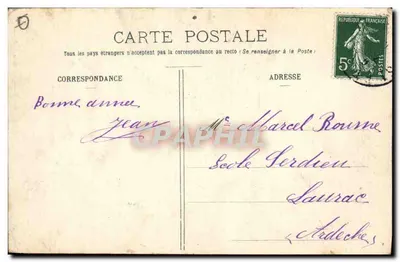 St-ÉTIENNE — A Prefeitura — Ed. Nouvelles Éditions, St-Étienne — Verso