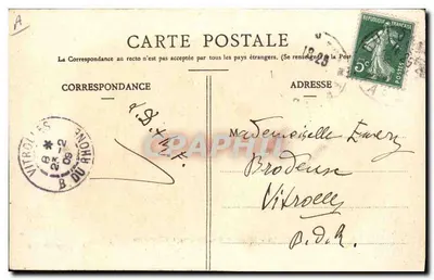 La « Flamberge », Destroyer d'Escadre — A. Bougault, n° 443 — Rewers
