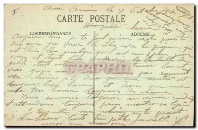 La Guerra en Lorena en 1914-15-16 — La Batalla de ROZELIEURES — Otra tumba donde descansan los Cazadores del 2° Batallón muertos por la Patria — É. Bastien, lit.-edit., Luxeuil-les-Bains — Reverso
