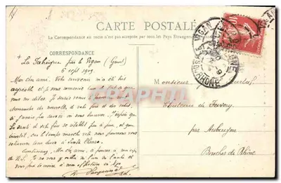 Cachoeira de Bramabiau - Saída da Gruta - Editor não identificado — Verso