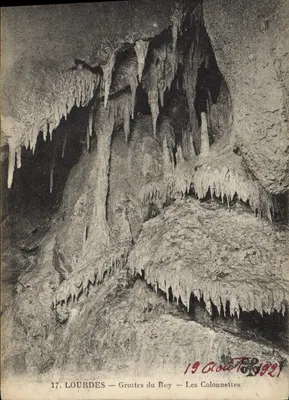 Lourdes — Grutas do Rei — As Colunetas — Editor G. Clout, 1921
